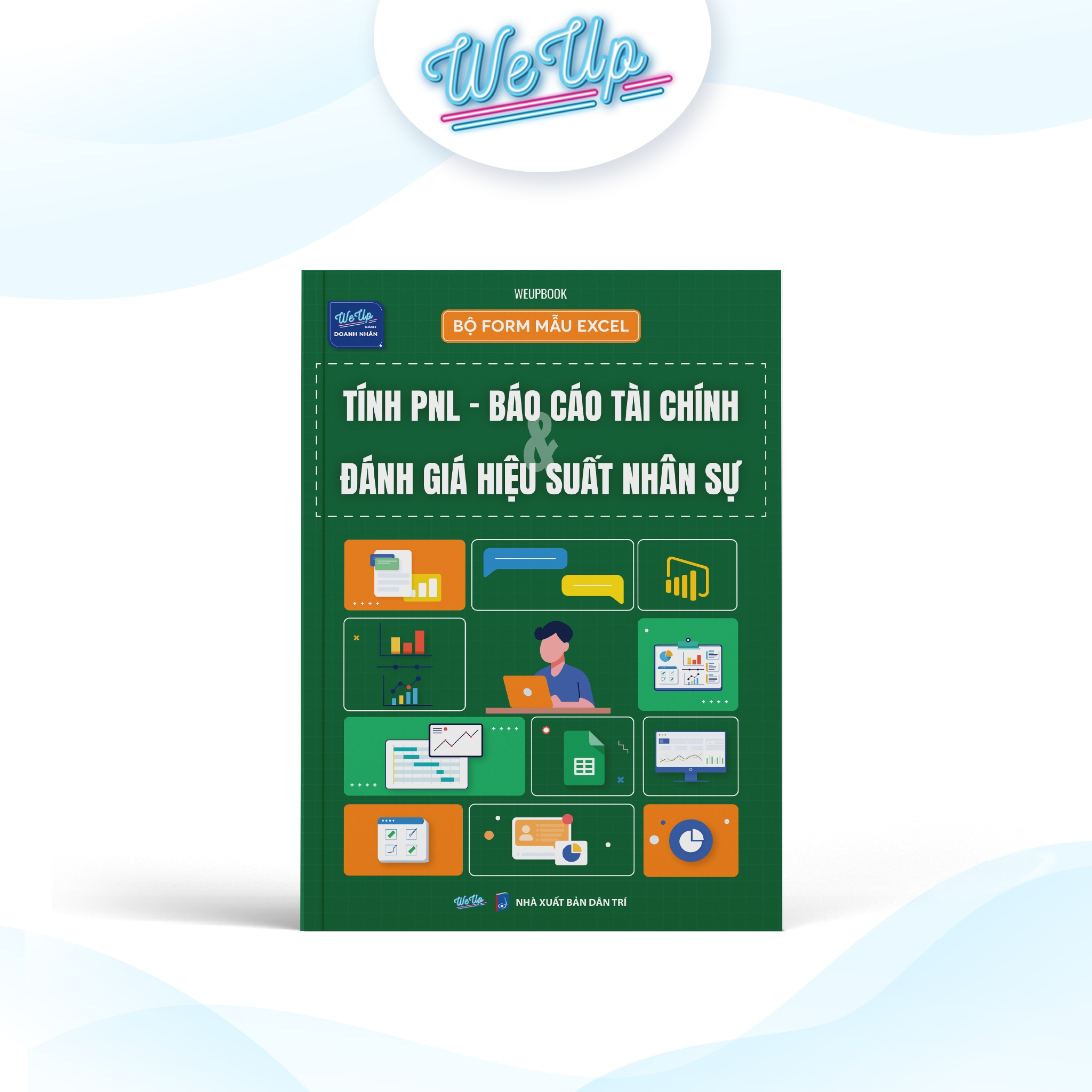Bộ form mẫu Excel tính PNL, báo cáo tài chính và đánh giá hiệu suất nhân sự